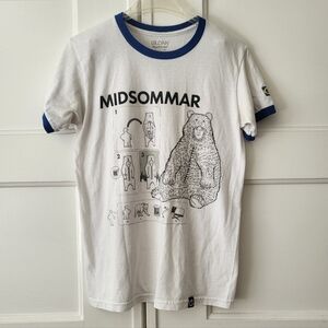 Mens Creepy Company Midsommar Bear IKEA Instructions Shirt Size S DISCONTINUED